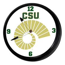 Load image into Gallery viewer, Colorado State Rams: Ram&#39;s Horn - Retro Lighted Wall Clock - The Fan-Brand