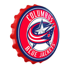 Load image into Gallery viewer, Columbus Blue Jackets: Bottle Cap Wall Sign - The Fan-Brand