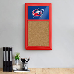 Columbus Blue Jackets: Cork Note Board - The Fan-Brand