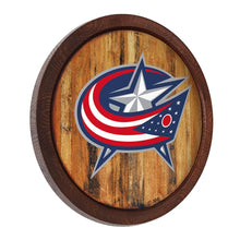 Load image into Gallery viewer, Columbus Blue Jackets: &quot;Faux&quot; Barrel Top Sign - The Fan-Brand