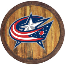 Load image into Gallery viewer, Columbus Blue Jackets: &quot;Faux&quot; Barrel Top Sign - The Fan-Brand