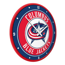 Load image into Gallery viewer, Columbus Blue Jackets: Modern Disc Wall Clock - The Fan-Brand