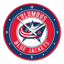 Load image into Gallery viewer, Columbus Blue Jackets: Modern Disc Wall Clock - The Fan-Brand