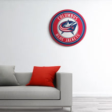 Load image into Gallery viewer, Columbus Blue Jackets: Modern Disc Wall Sign - The Fan-Brand