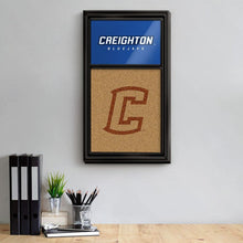 Load image into Gallery viewer, Creighton Bluejays: Dual Logo - Cork Note Board - The Fan-Brand