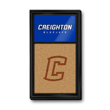 Load image into Gallery viewer, Creighton Bluejays: Dual Logo - Cork Note Board - The Fan-Brand