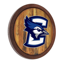 Load image into Gallery viewer, Creighton Bluejays: &quot;Faux&quot; Barrel Top Sign - The Fan-Brand