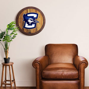 Creighton Bluejays: "Faux" Barrel Top Sign - The Fan-Brand