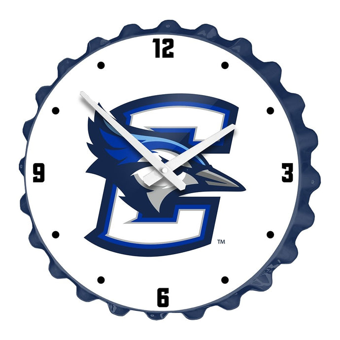 Creighton Bluejays: Logo - Bottle Cap Wall Clock - The Fan-Brand