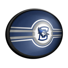 Load image into Gallery viewer, Creighton Bluejays: Oval Slimline Lighted Wall Sign - The Fan-Brand