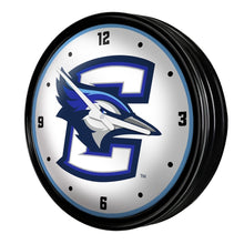 Load image into Gallery viewer, Creighton Bluejays: Retro Lighted Wall Clock - The Fan-Brand