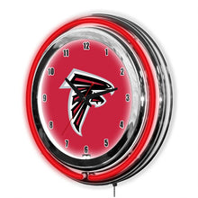 Load image into Gallery viewer, Atlanta Falcons 14&quot; Neon Clock