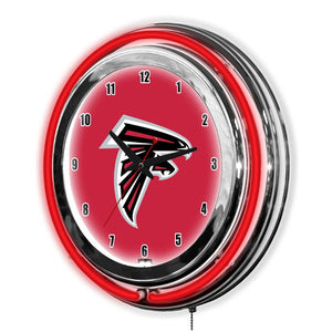 Atlanta Falcons 14" Neon Clock