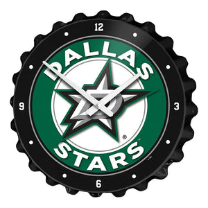 Dallas Stars: Bottle Cap Wall Clock - The Fan-Brand