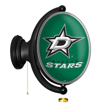 Load image into Gallery viewer, Dallas Stars: Original Oval Rotating Lighted Wall Sign - The Fan-Brand