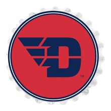 Load image into Gallery viewer, Dayton Flyers: Flying D - Bottle Cap Wall Sign - The Fan-Brand