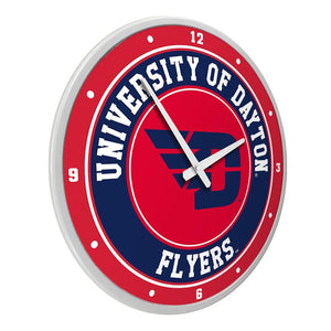Dayton Flyers: Modern Disc Wall Clock - The Fan-Brand