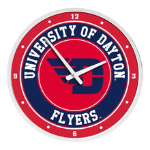 Load image into Gallery viewer, Dayton Flyers: Modern Disc Wall Clock - The Fan-Brand