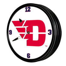 Load image into Gallery viewer, Dayton Flyers: Retro Lighted Wall Clock - The Fan-Brand