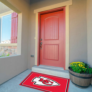 Kansas City Chiefs 3x4 Area Rug