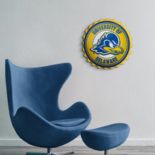 Load image into Gallery viewer, Delaware Blue Hens: Bottle Cap Wall Sign - The Fan-Brand