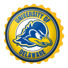 Load image into Gallery viewer, Delaware Blue Hens: Bottle Cap Wall Sign - The Fan-Brand