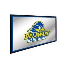 Load image into Gallery viewer, Delaware Blue Hens: Framed Mirrored Wall Sign - The Fan-Brand