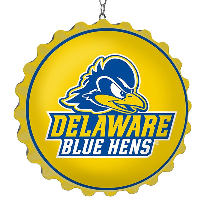 Delaware Blue Hens: Logo - Bottle Cap Dangler - The Fan-Brand