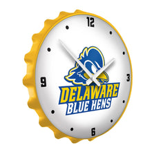 Load image into Gallery viewer, Delaware Blue Hens: Logo - Bottle Cap Wall Clock - The Fan-Brand