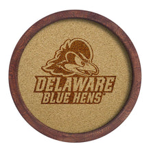 Load image into Gallery viewer, Delaware Blue Hens: Logo - &quot;Faux&quot; Barrel Top Cork Note Board - The Fan-Brand