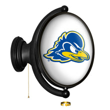 Load image into Gallery viewer, Delaware Blue Hens: Original Oval Rotating Lighted Wall Sign - The Fan-Brand