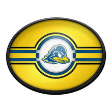 Load image into Gallery viewer, Delaware Blue Hens: Oval Slimline Lighted Wall Sign - The Fan-Brand