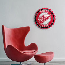 Load image into Gallery viewer, Detroit Red Wings: Bottle Cap Wall Sign - The Fan-Brand