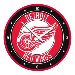 Detroit Red Wings: Modern Disc Wall Clock - The Fan-Brand