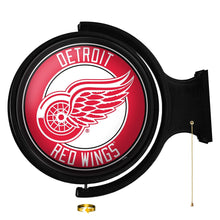 Load image into Gallery viewer, Detroit Red Wings: Original Round Rotating Lighted Wall Sign - The Fan-Brand