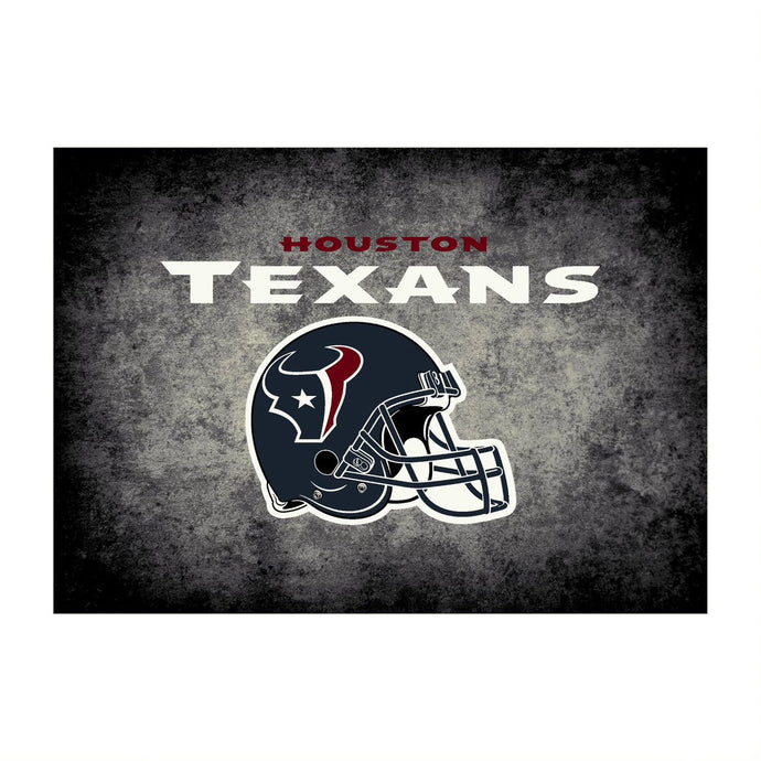 Houston Texans Distressed Rug