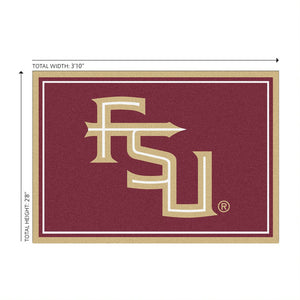 Florida State Seminoles Tide 3x4 Area Rug