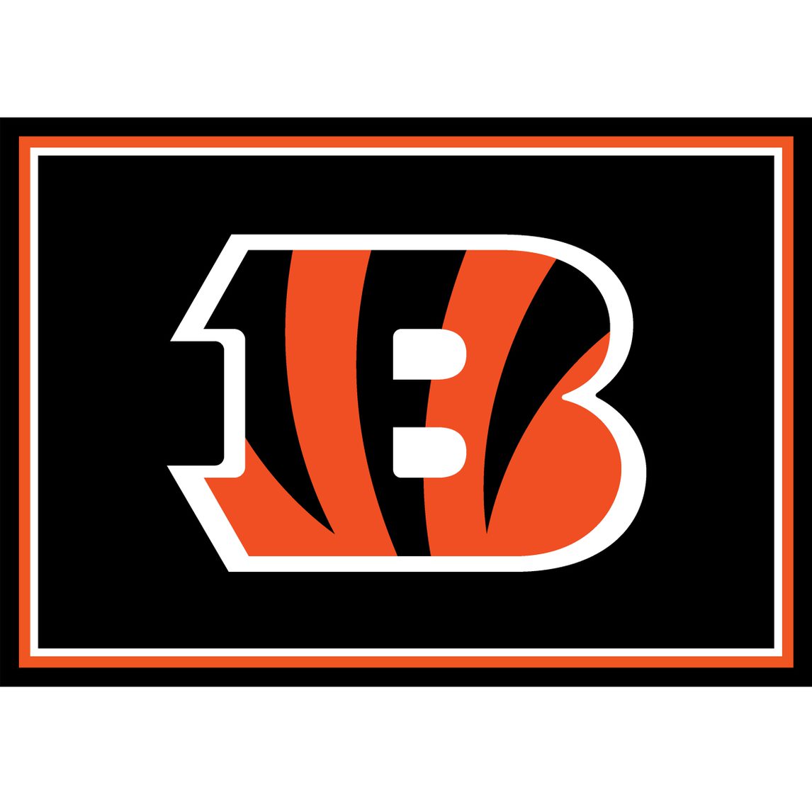 Cincinnati Bengals 3x4 Area Rug