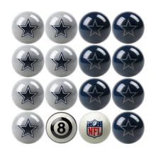 Load image into Gallery viewer, Dallas Cowboys Billiard Balls with Numbers