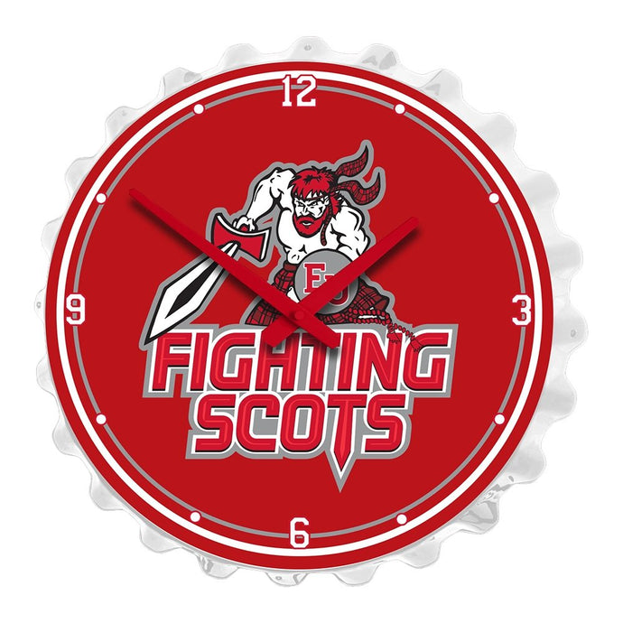 Edinboro Fighting Scots: Bottle Cap Wall Clock - The Fan-Brand