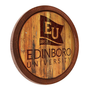 Edinboro Fighting Scots: Branded "Faux" Barrel Top Sign - The Fan-Brand