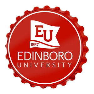 Edinboro Fighting Scots: EU Logo - Bottle Cap Wall Sign - The Fan-Brand