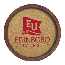 Load image into Gallery viewer, Edinboro Fighting Scots: &quot;Faux&quot; Barrel Framed Cork Board - The Fan-Brand