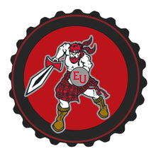 Load image into Gallery viewer, Edinboro Fighting Scots: Mac Cato - Bottle Cap Wall Sign - The Fan-Brand