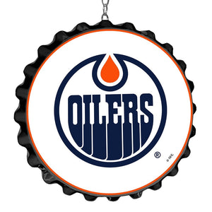 Edmonton Oilers: Bottle Cap Dangler - The Fan-Brand