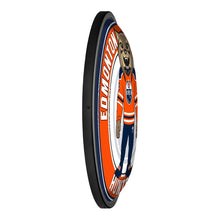 Load image into Gallery viewer, Edmonton Oilers: Hunter - Round Slimline Lighted Wall Sign - The Fan-Brand