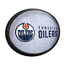 Load image into Gallery viewer, Edmonton Oilers: Ice Rink - Oval Slimline Lighted Wall Sign - The Fan-Brand