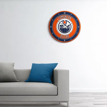 Load image into Gallery viewer, Edmonton Oilers: Modern Disc Wall Clock - The Fan-Brand