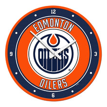 Load image into Gallery viewer, Edmonton Oilers: Modern Disc Wall Clock - The Fan-Brand