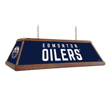 Load image into Gallery viewer, Edmonton Oilers: Premium Wood Pool Table Light - The Fan-Brand